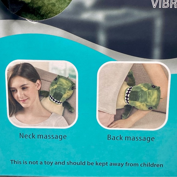 Huggable Neck Back Massager DINOSAUR Relaxation - Picture 4 of 7